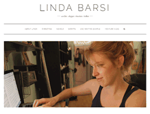 Tablet Screenshot of lindabarsi.com